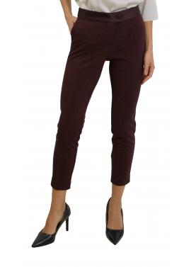 Pantaloni sartoriali linea affusolata con dettagli Imperial